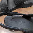 Sketchers Foamies Sandals Black Womens 9.4 Glam Vibe Enchant — photo 3