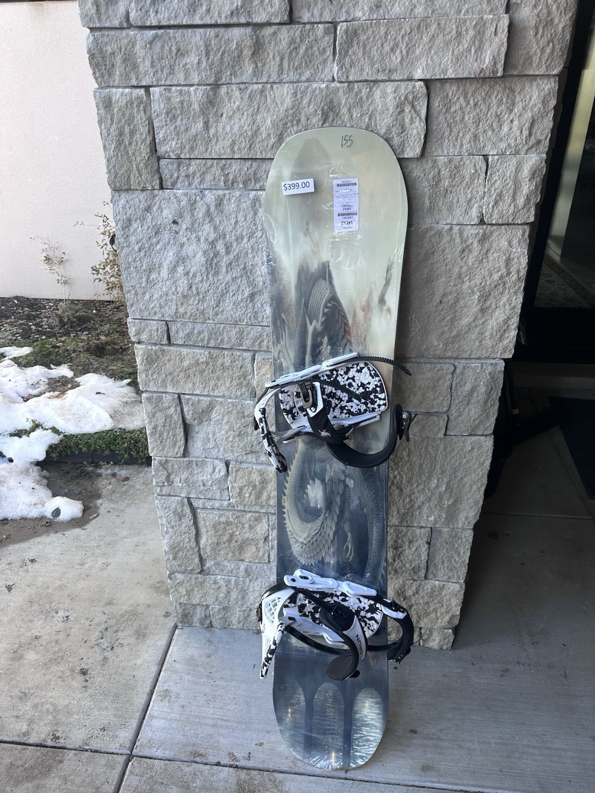 Snowatermedia custom Snowboard 150cm Dragon Wide All Mountain Board