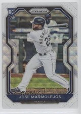 2021 Panini Prizm Tier II White Wave Prizm Jose Marmolejos #175 0hw6
