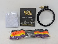Disney Hocus Pocus Kit Punto Croce Mini 2022 Set Ricamo Nuovo Scatola Aperta