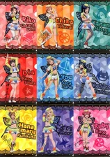 Clear file set of 9 types Original A4 clear file "7-Eleven x Love Live!