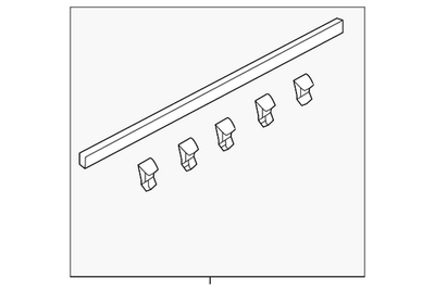#ad Genuine Honda Belt Molding 72950 TR0 A01 $83.10