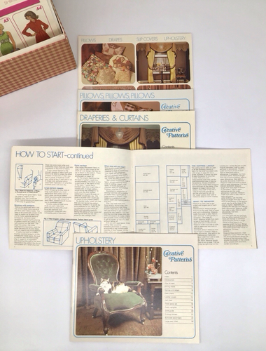 Vintage 1975 Creative Patterns Box Set - Sewing, Craft, Gifts, etc. - Picture 14 of 15