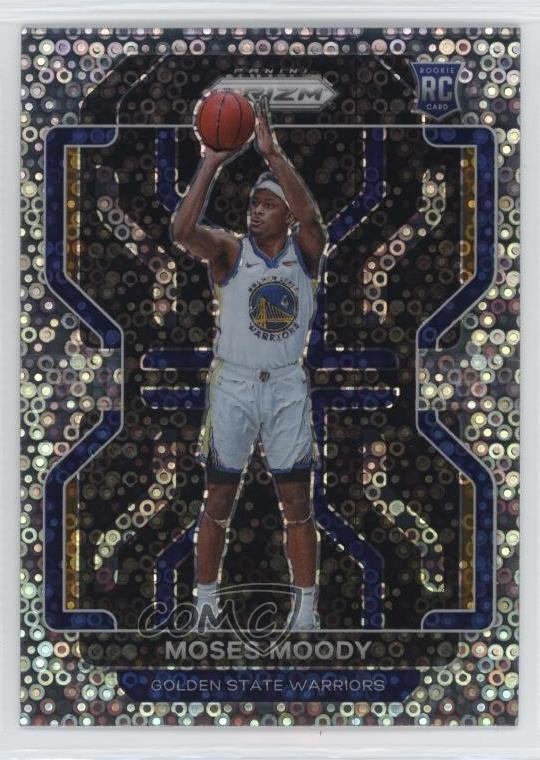 2021-22 Panini Prizm Fast Break Prizm Moses Moody #308 06gz