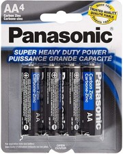 48 Pack Panasonic Super Heavy Duty AA Batteries Retail Packaging 0.43 per gallon