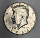 1966 Kennedy Silver Half Dollar UNC