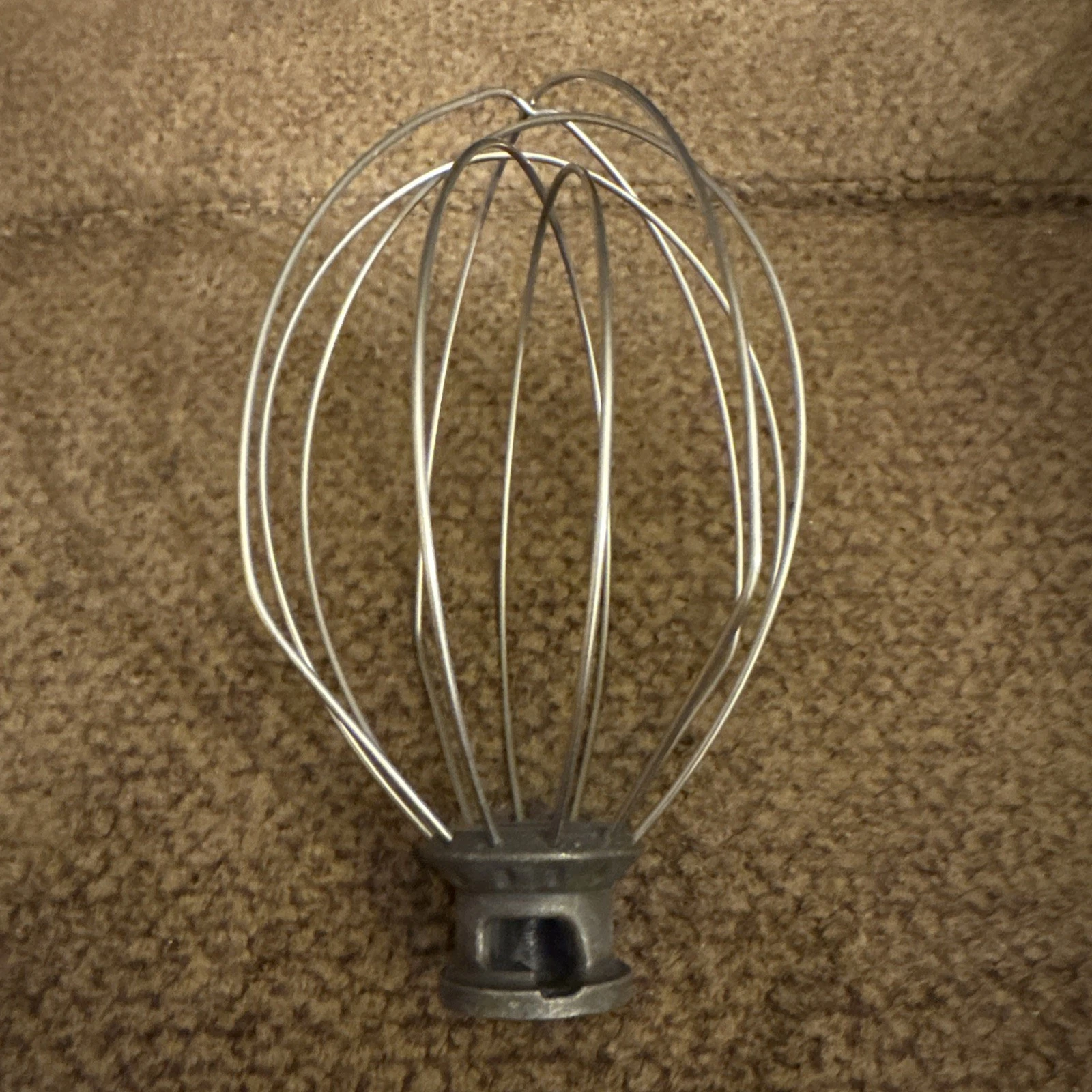 VTG ORIGINAL KITCHENAID STAND MIXER METAL ATTACHMENT WHISK BEATER 5 Qt.Lift Bowl
