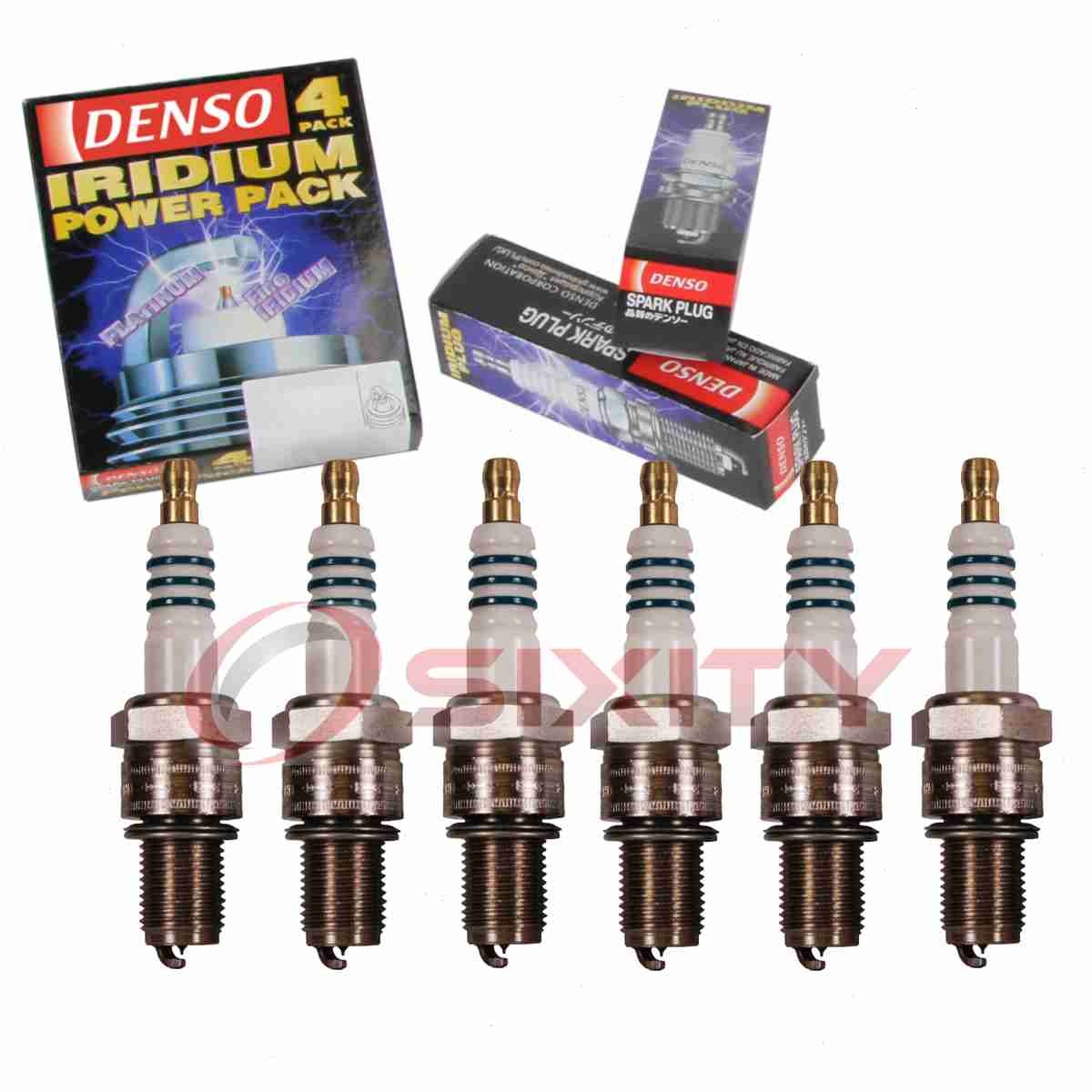 6 pc DENSO 5320 Iridium Power Spark Plugs for IW34 Ignition Wire Secondary nl