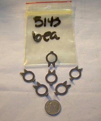 6  AIRCRAFT ENGINE B52 C135 KEY WASHER HERNDON MS9276-12 .032''SS .393''ID .565D