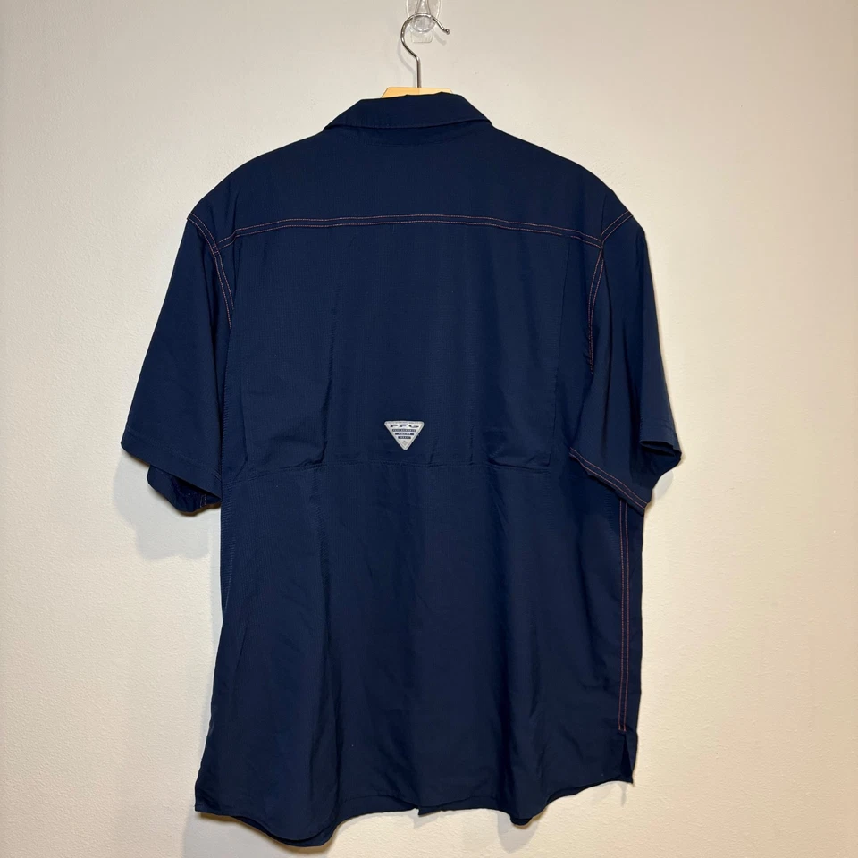 Camisa con botones de los Houston Astros Columbia para hombre Tamiami omni sombra talla grande Foto 4 de 4