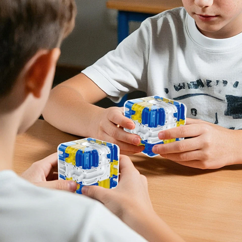 Puzzle Maze Cube,Large Labyrinth 3D Puzzle Maze Cube,Engaging Brain Teaser Toy - image 4 of 4