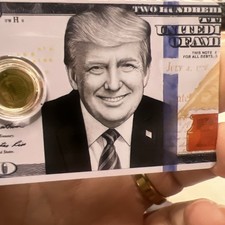 donald trump250 anniversario 12 $ Liberia S N 9931 9999 1/1000 oz