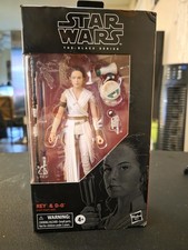 Hasbro Star Wars The Black Series Rey and D-O Toys 6-inch Scale Collectible...