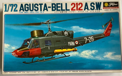  Fujimi 7A26 1/72 Helicopter Agusta-Bell 212 ASW - versiegelt (GN92-25R1/5)