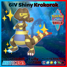✨ Shiny Krokorok 6IV ✨ Pokemon Sword & Shield 🚀 Fast 🚀