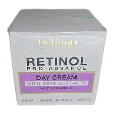 Delfanti Milano Retinol Pro-Advance Day Cream With Dead Sea Salts 50mL