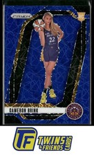 2024 Panini Prizm WNBA #143 Cameron Brink Blue Velocity Prizms