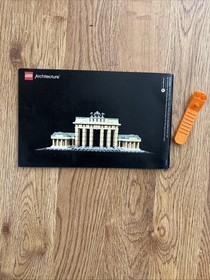 Lego Architecture 21011 Brandenburg Gate Manual Only w/ Free Brick Separator