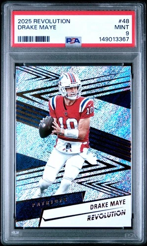 2025 PANINI REVOLUTION #48 DRAKE MAYE PSA 9