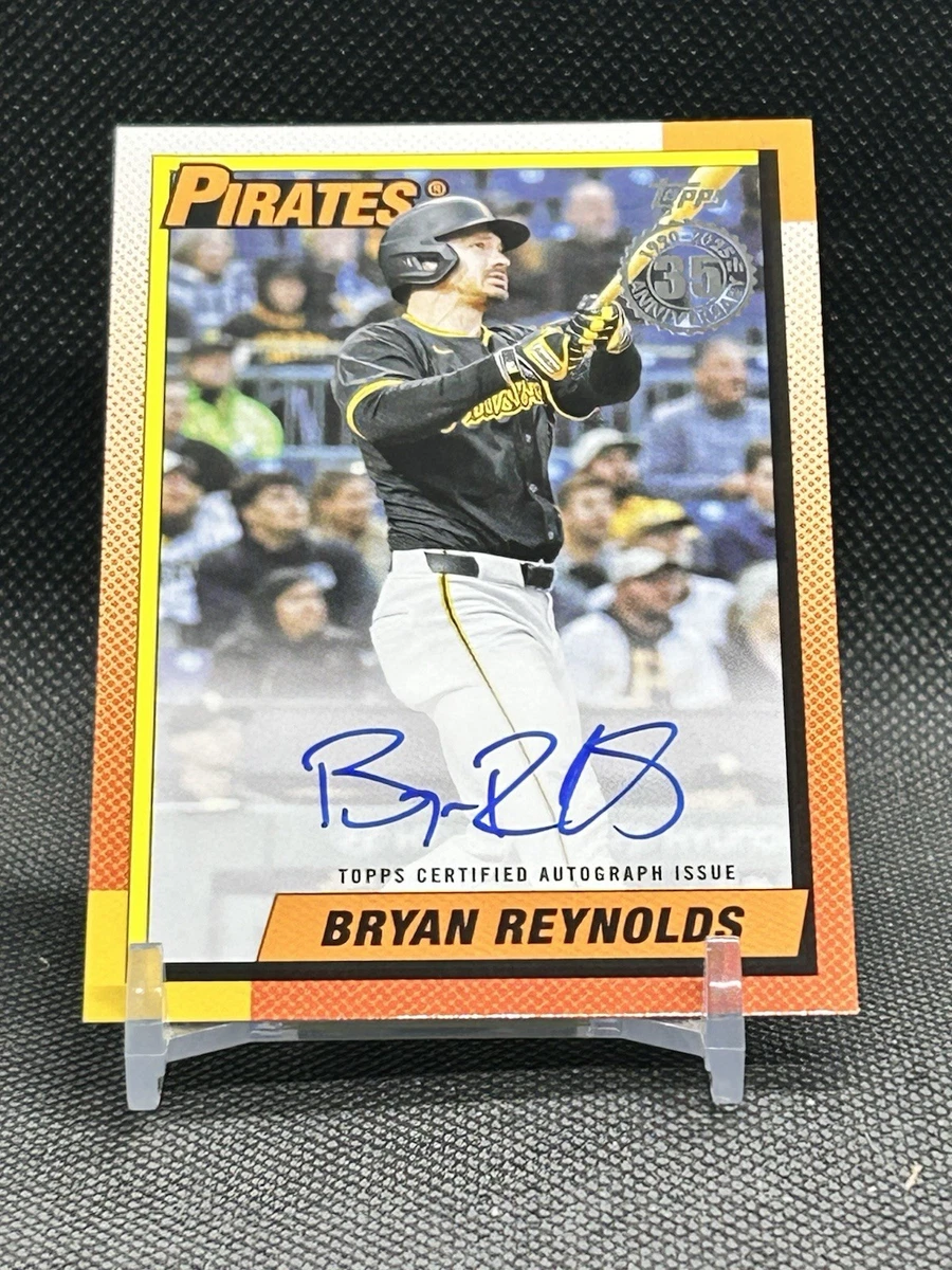 MLB 1st BRYAN REYNOLDS　ゴールドref auto 2025 Topps Series 1 - Bryan Reynolds #90A-BR for sale | eBay