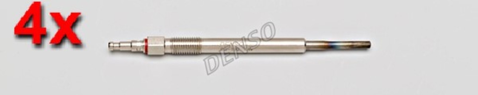 DENSO 4x Glow Plug For AUDI A3 8P A4 CHRYSLER Sebring DODGE JEEP SKODA VW 03-17