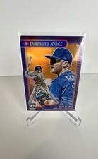 2021 Panini Donruss Optic - Diamond Kings Pete Alonso #19 Orange Prizm 62/125