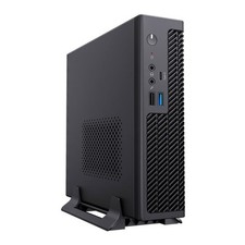 CiT S2i Mini-ITX Case, Black, USB Type-C, CPU Cooler, WIFI / BT Antenna, Externa