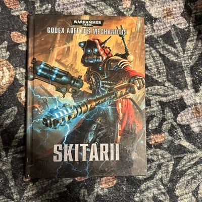 Warhammer 40k Skitarii Codex Adeptus Mechanicus HC Book Games Workshop 2015.