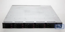 Supermicro CSE-116 X10DRW-i (2x 750w PSU) 10x 2.5" Dual E5-2620v3 64GB Server