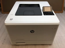 HP Color LaserJet Managed E45028dn Network Laser Printer 3QA35A 3 Pg Ct Toner