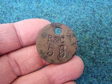 Wertmarke oder ein Notgeld Deutschen Kolonialzeit Südwestafrika Namibia
