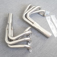 Exhaust Manifold Headers For Chevy Jet Boat Bbc V8 396 402 427 454 Water Inject