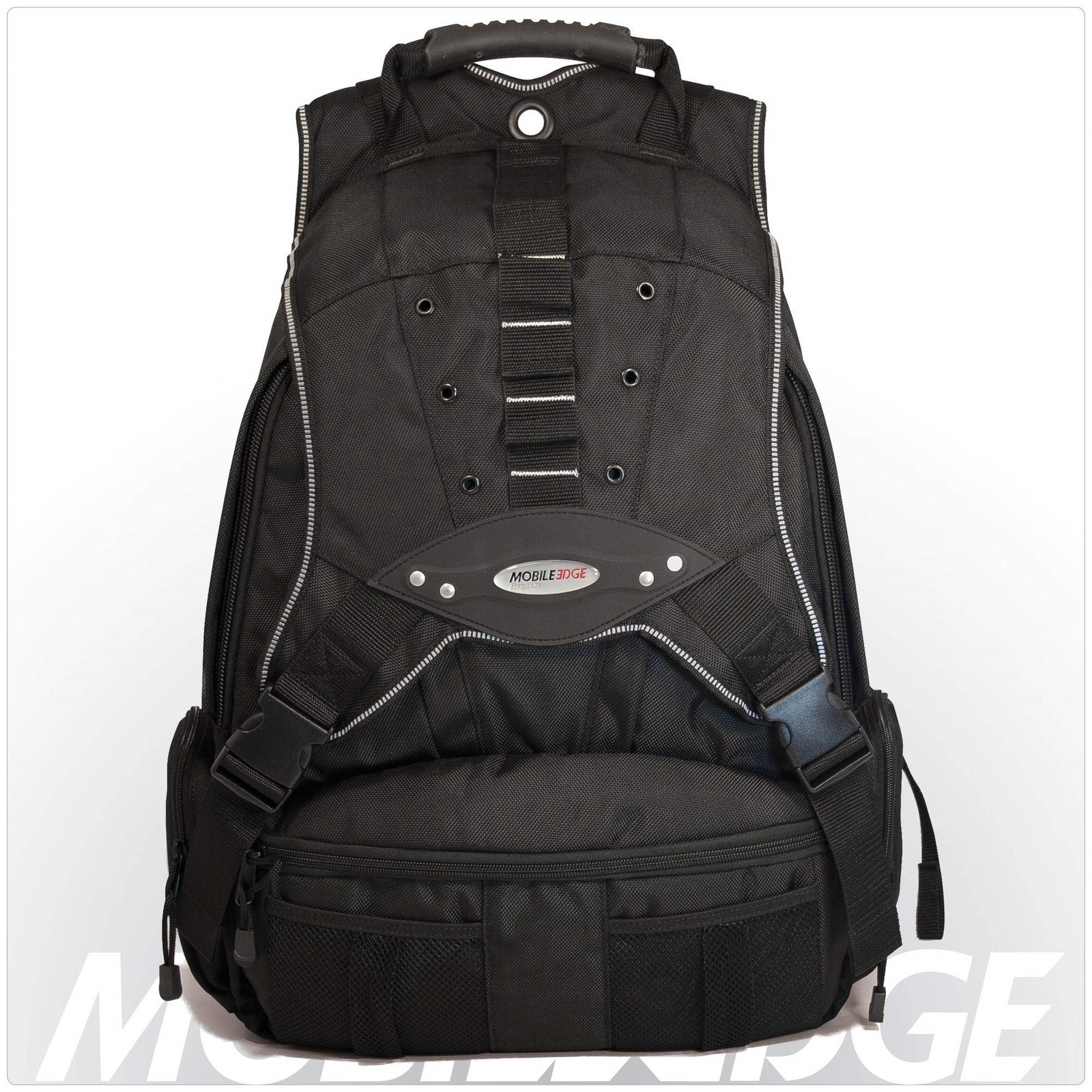 Mobile Edge Premium Backpack - Ballistic Nylon - Charcoal, Black