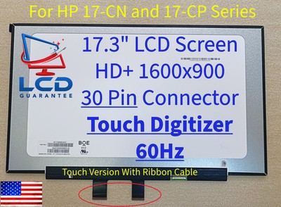 HP 17-CN0206DS 17.3'' HD+ 60Hz Touch Digitizer Laptop LCD Screen