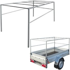Anhängeraufbau Anhänger Aufsatzgitter kompatibel Stema Basic 750 Metallaufbau