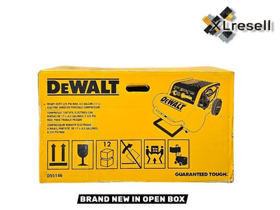 #ad DEWALT D55146 1.6HP 225PSI 4.5 Gallon Oil Free Wheeled Electric Air Compressor $239.93