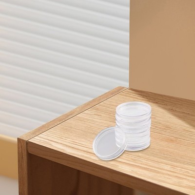 Münzhalter Transparent Kunststoff Kapseln Container 100 stücke 22mm Klar