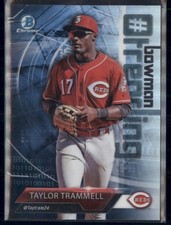 2018 Bowman Chrome #trending #TT Taylor Trammell