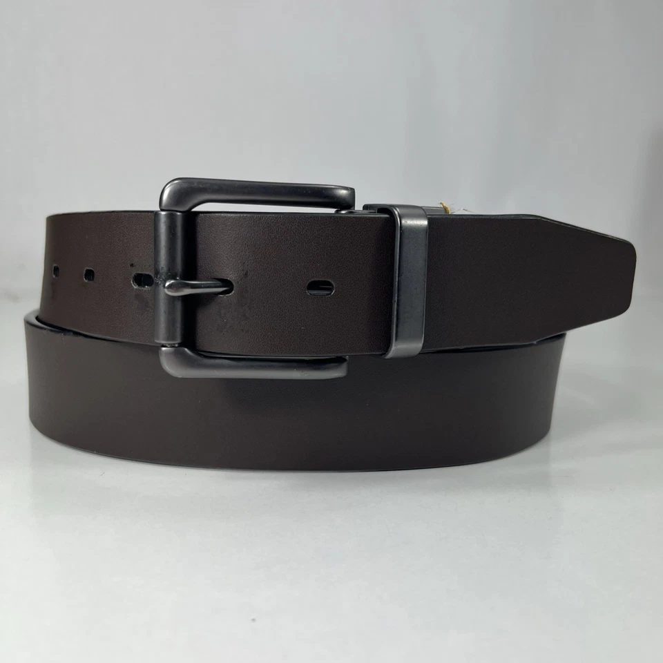 Cinto reversível Lee - Couro sintético - Masculino tamanho 42 - Imagem 2 de 4