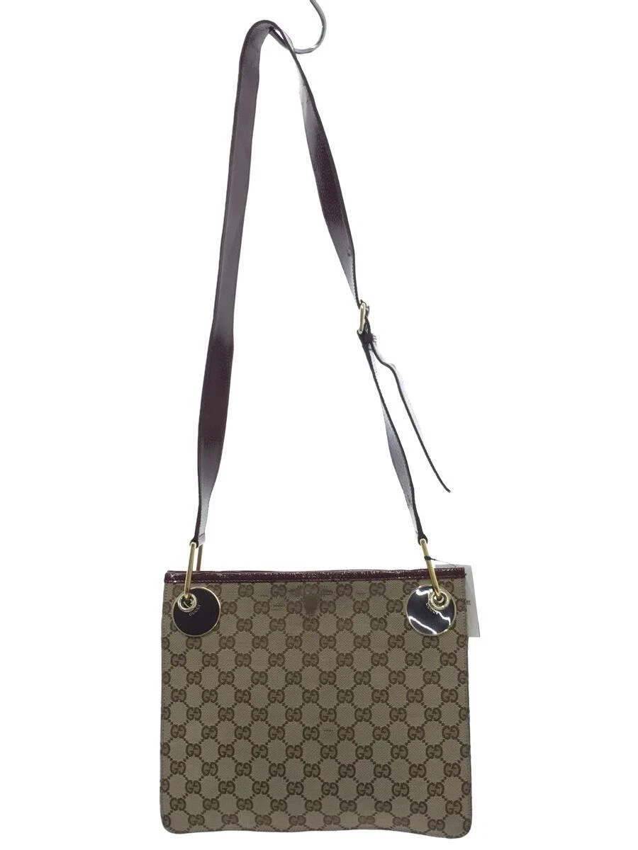 Sac bandoulière GUCCI_Sac toile GG du Japon '1746