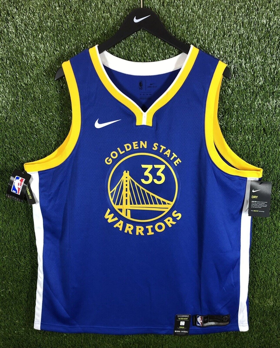 NEW Authentic Nike Golden State Warriors James Wiseman Jersey Men Size XXL  56