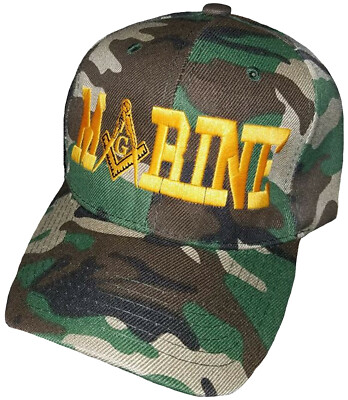 Mason MARINE Baseball Cap Freemasons 
