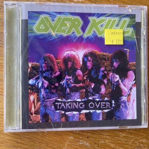 Overkill Taking Over Brazil Press Cult Classic Metal CD Sealed NEW - Picture 14 of 14