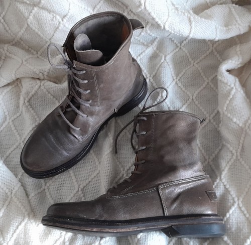 Shabbies Amsterdam Stiefel / Boots / dunkelbraun / 40 EU / Leder Stiefel - Bild 3 von 21
