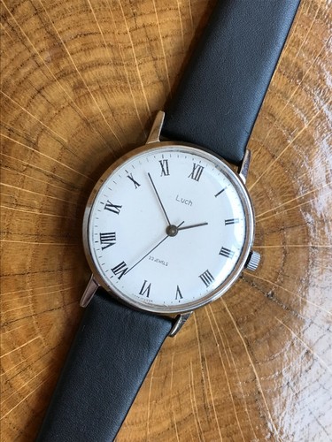 Orologio Luch 2209 SU Classic 23 jewels Vintage URSS Sovietico Originale RICONDIZIONATO - Foto 2 di 12