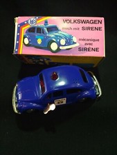 VW KÄFER FEDERWERK MIT SIRENE FIRE CHIEF FEUERWEHR HONG KONG HANS POSTLER 1970er