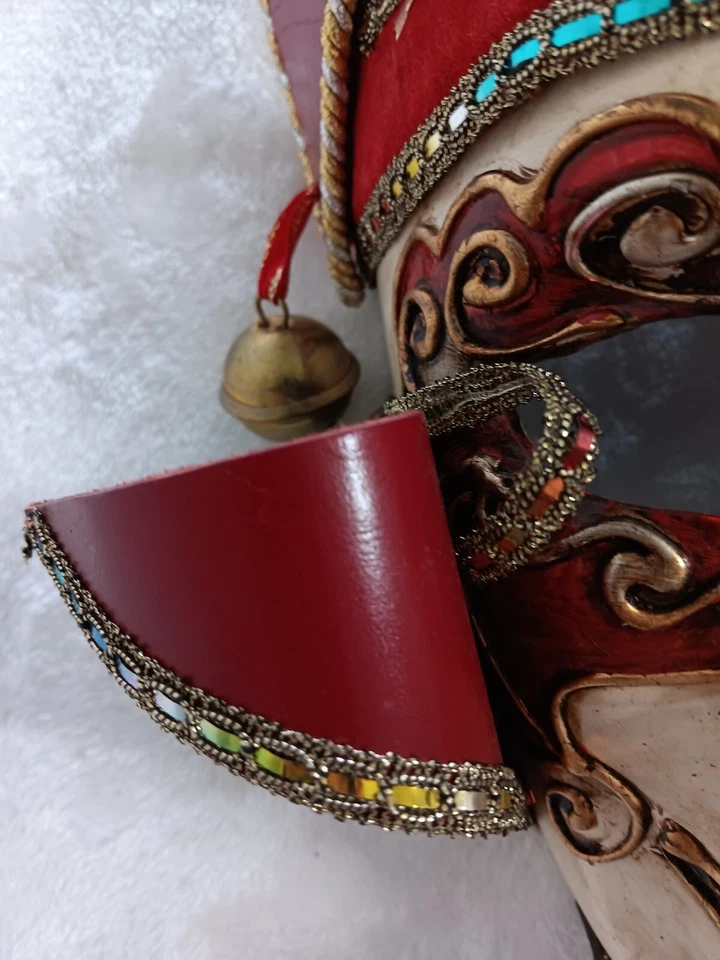 Original Handmade Atelier Venezia - Venice Italy Face Wall Mask 18" x 13" - Image 4 of 4