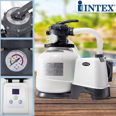 Intex Sandfilter 10.5m³ Sandfilteranlage Filter Pool Filterpumpe Filterkessel - Bild 1 von 4