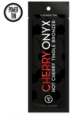 Power Tan Cherry Onyx HOT Tanning Sunbed Lotion Cream Accelerator Bronzer 20ml