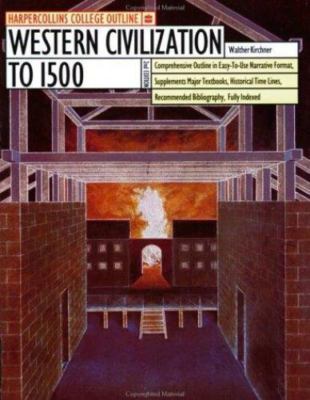 Western Civilization to 1500; HarperCollins - 9780064671019, Kirchner, paperback